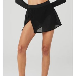 MESH SHEER BLISS SKIRT ALO